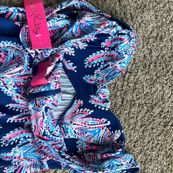 NWT Lilly Pulitzer Maui Maxi Dress Dress Size 4 - Picture 11 of 12